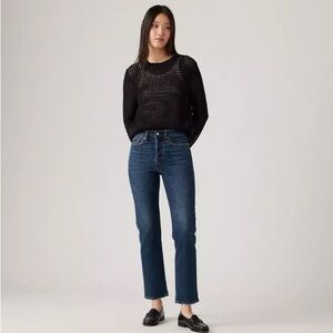 Levi’s Wedgie Straight Ankle Women's Blue Jeans